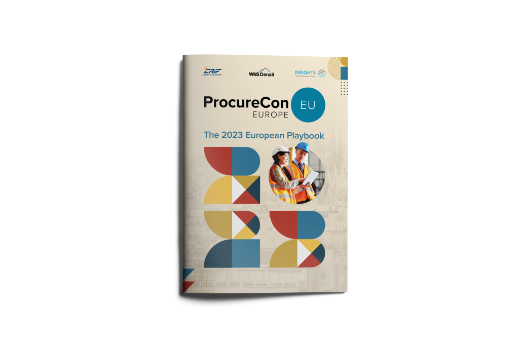 ProcureCon Europe 2023 playbook